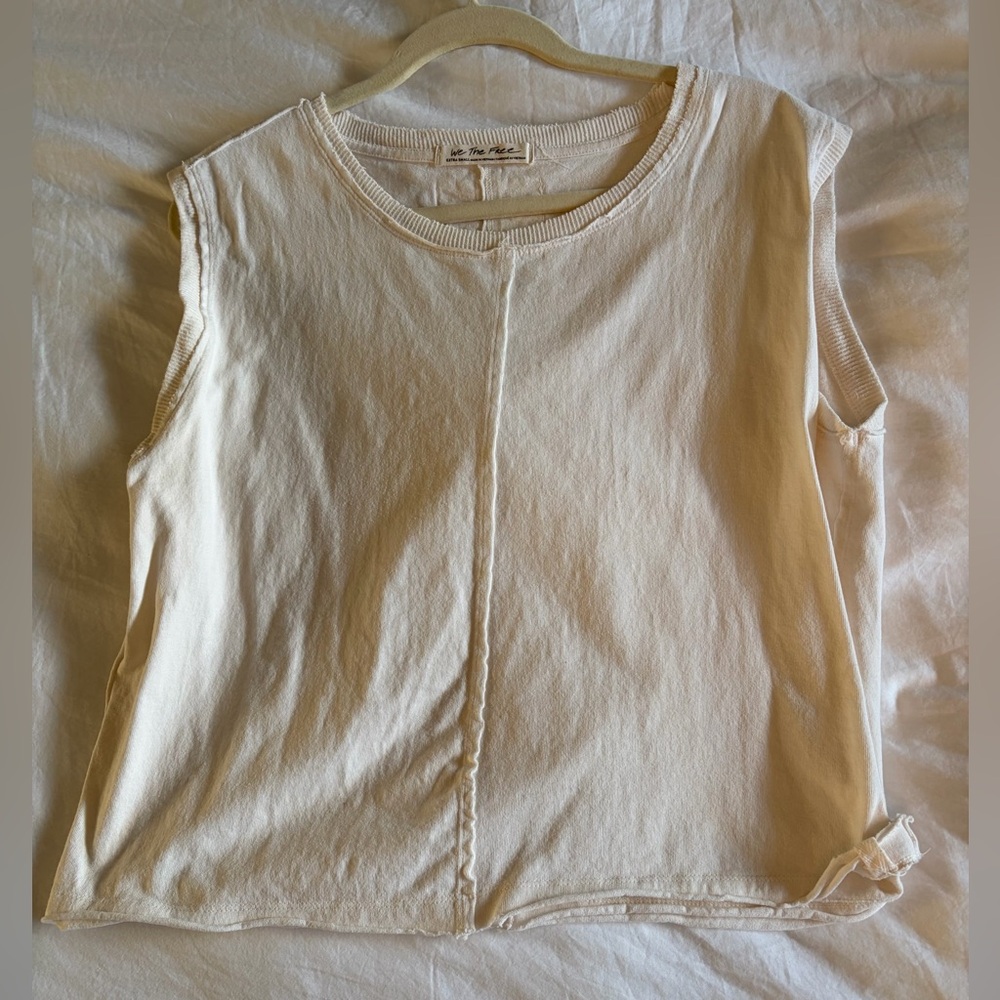 We The Free Women’s Oversized Muscle Tank With Center Seam - Picture 3 of 4